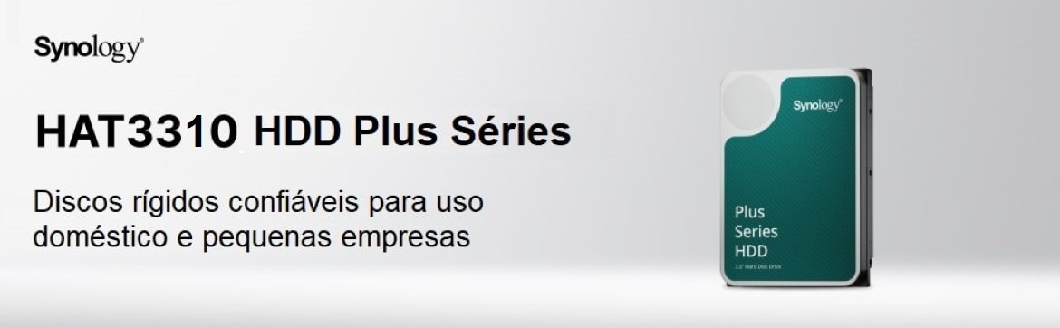 HD Interno NAS Synology 16TB Série Plus 3.5 SATA 6Gbs 7200RPM